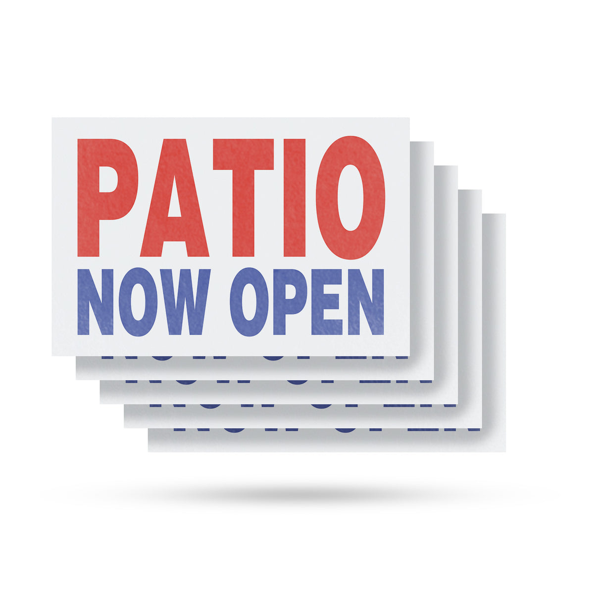 Patio Now Open