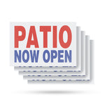 Patio Now Open