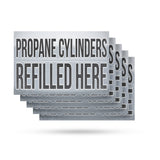 Propane Cylinders Refilled Here