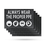 Always Wear the Proper PPE