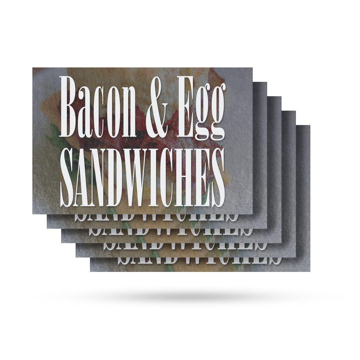 Bacon & Egg Sandwiches