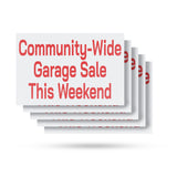 Community Wide Garage Sale This Weekend