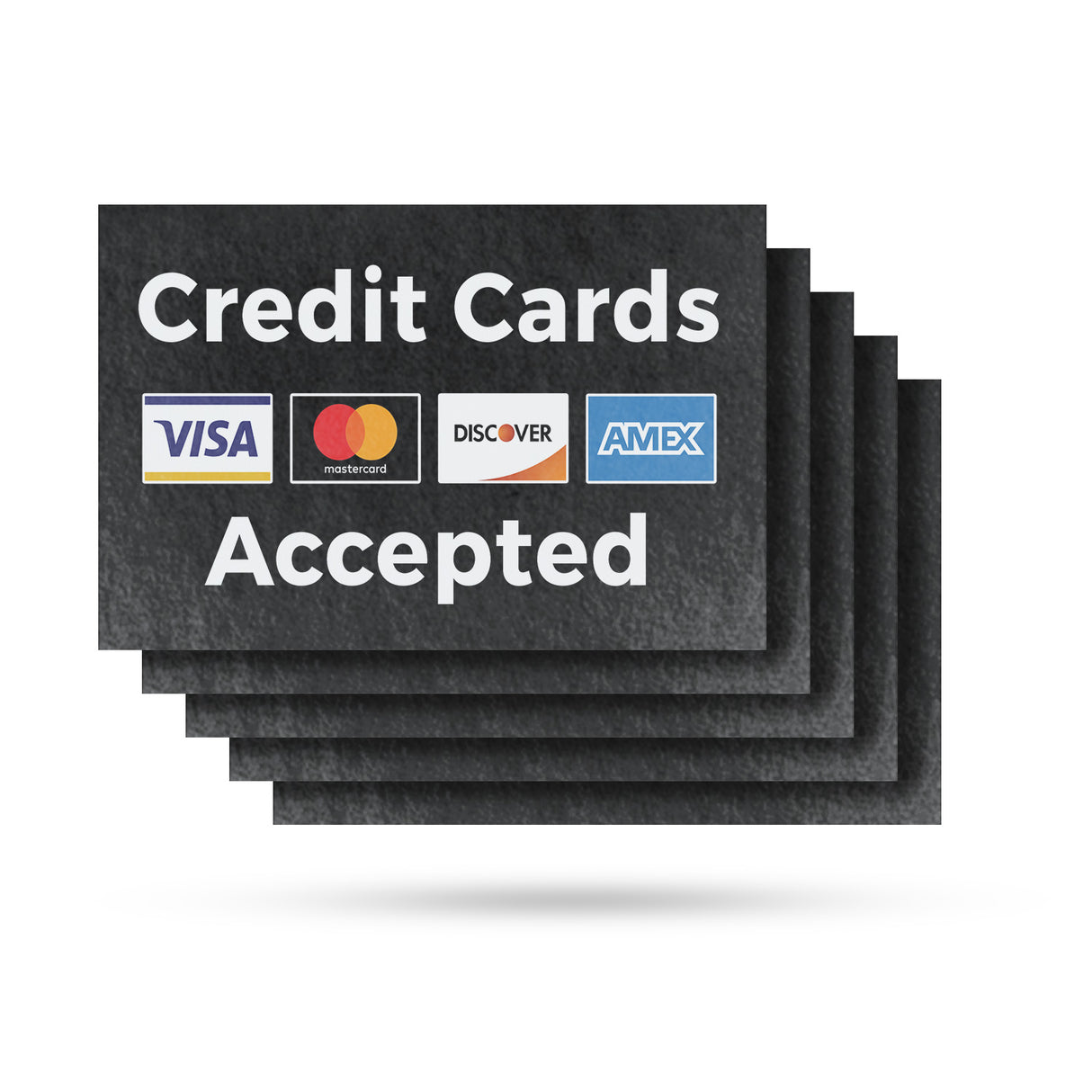 Credit Cards Accepted