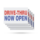 Drive Thru Now Open