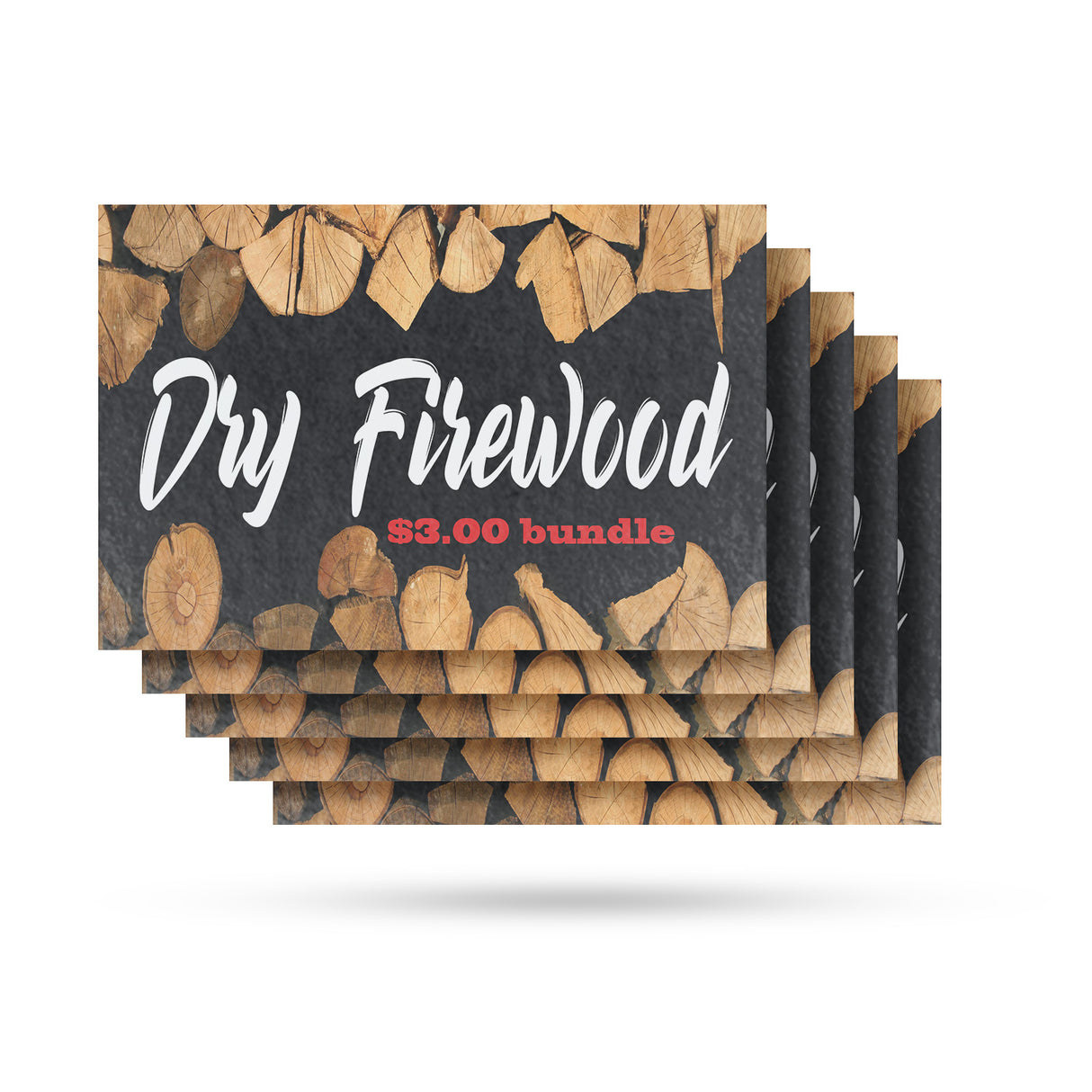 Dry Firewood $3.00 a Bundle