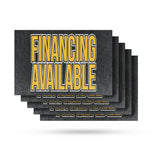 Financing Available