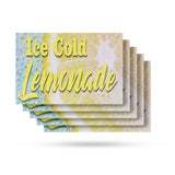 Iced Cold Lemonade