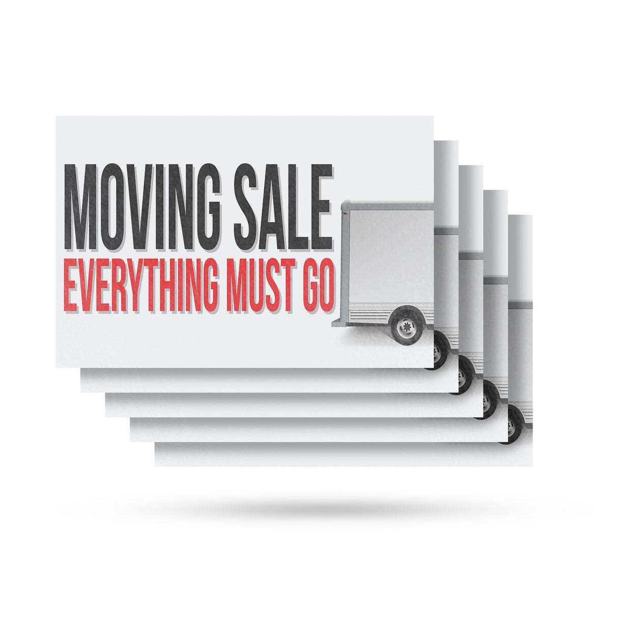 Moving Sale Everything Must Go
