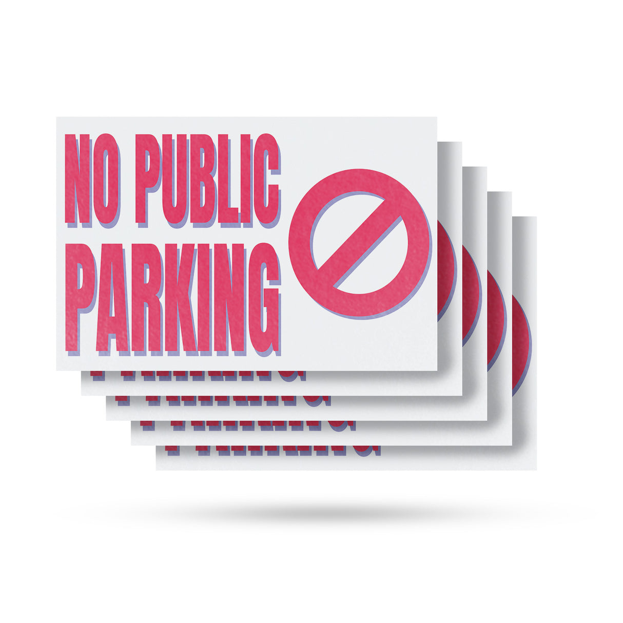 No Public Parking