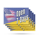 Open 7 Days
