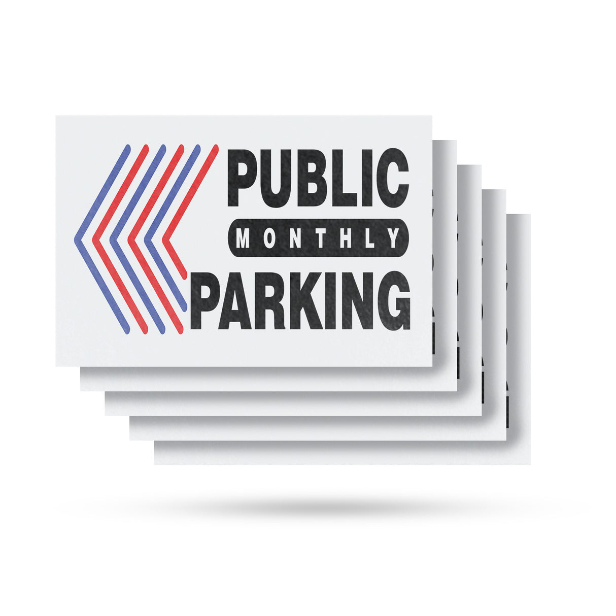 Public Monthly Parking Left