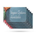 Vegan Options Available