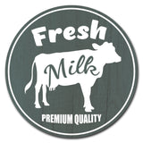 Farmer's Market Fresh Milk Circle