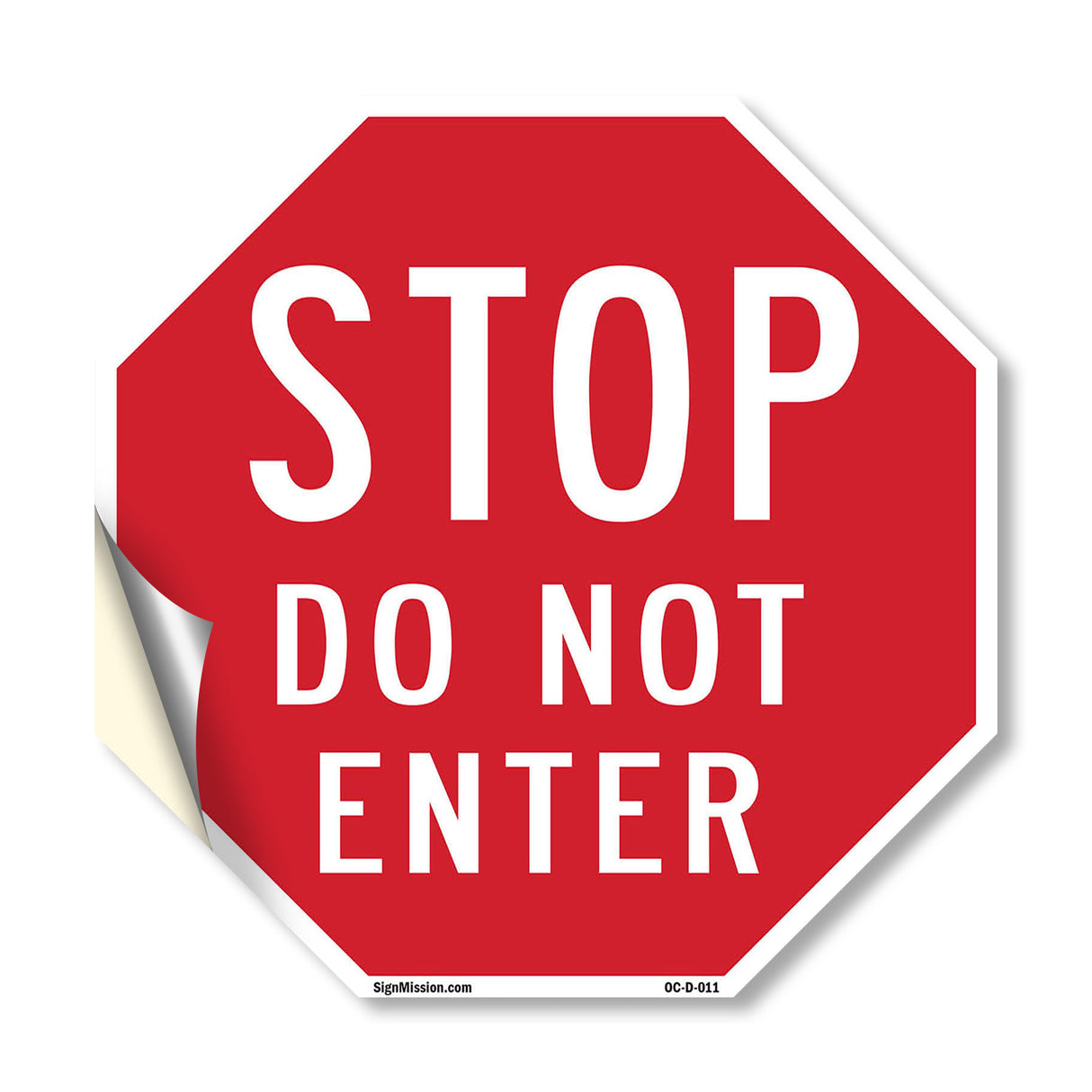 Stop Do Not Enter