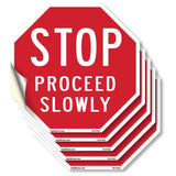 Stop Proceed Slowly
