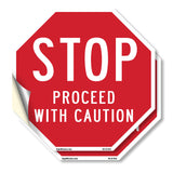 Stop Proceed with Caution