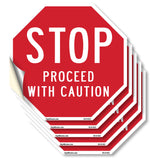 Stop Proceed with Caution