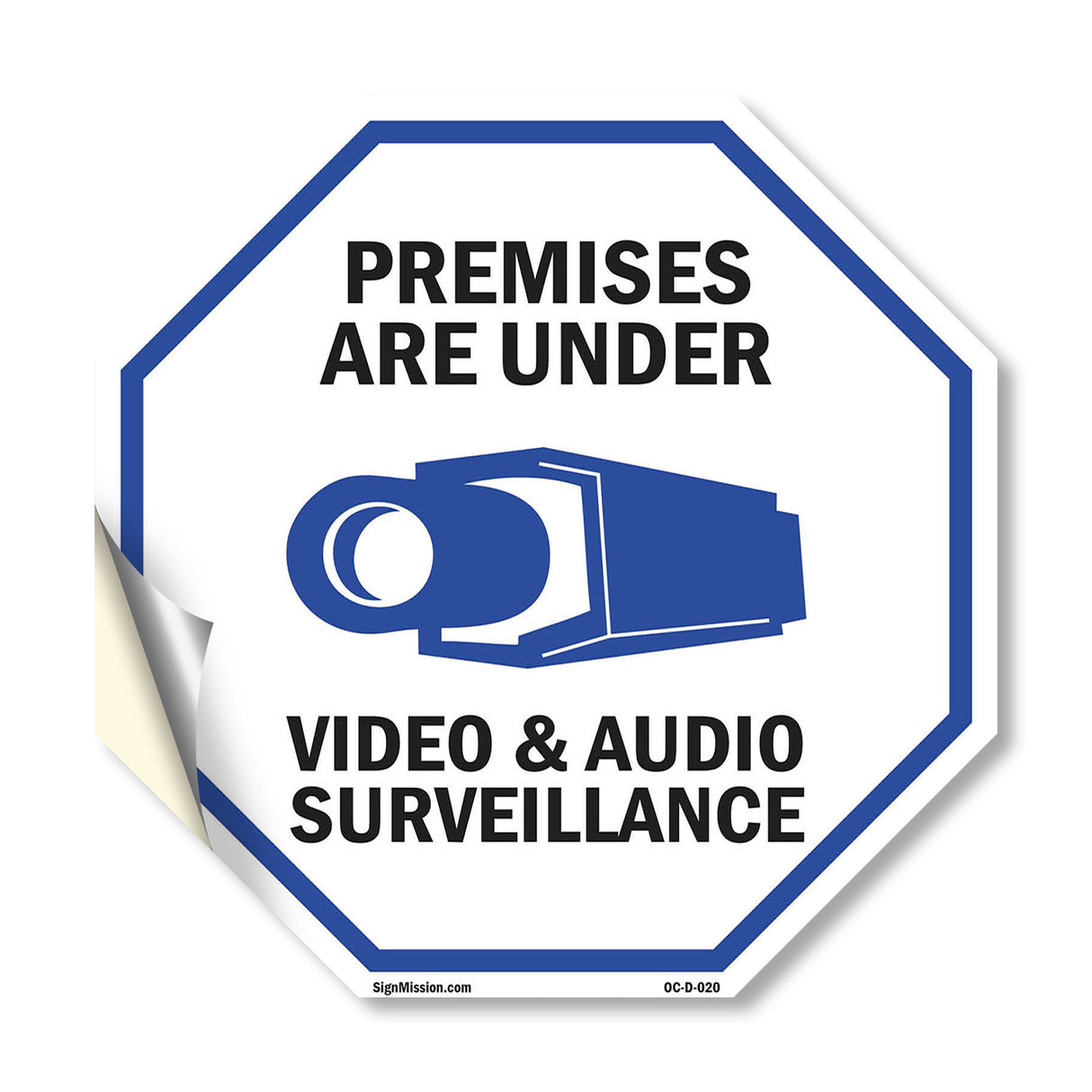 Premises Are Under Video & Audio Surveillance