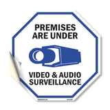 Premises Are Under Video & Audio Surveillance
