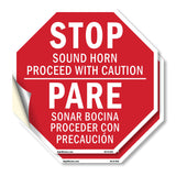Stopsound Horn Proceed with Caution Pare Sonar Bocina Proceder Con Precaución