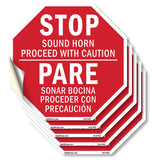 Stopsound Horn Proceed with Caution Pare Sonar Bocina Proceder Con Precaución