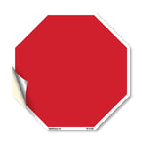 Blank Sign Red Background