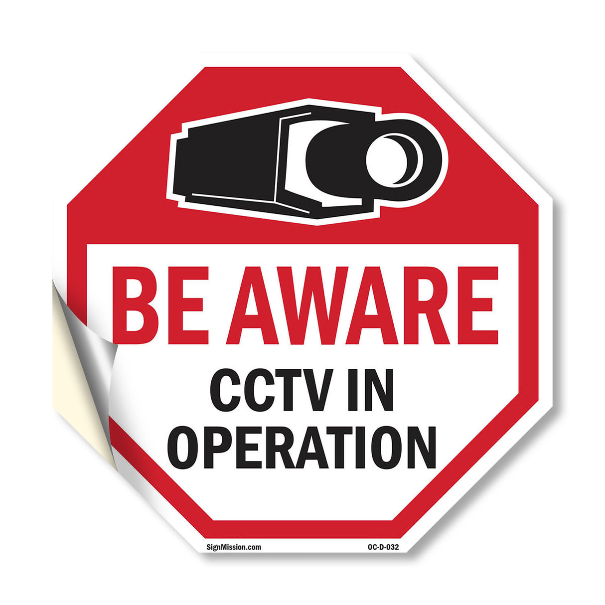 Be Aware CCTV In Operation
