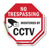 No Trespassing Monitored By CCTV