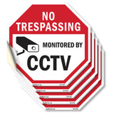 No Trespassing Monitored By CCTV