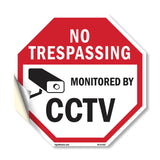 No Trespassing Monitored By CCTV