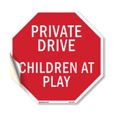 Private Drive Children at Play