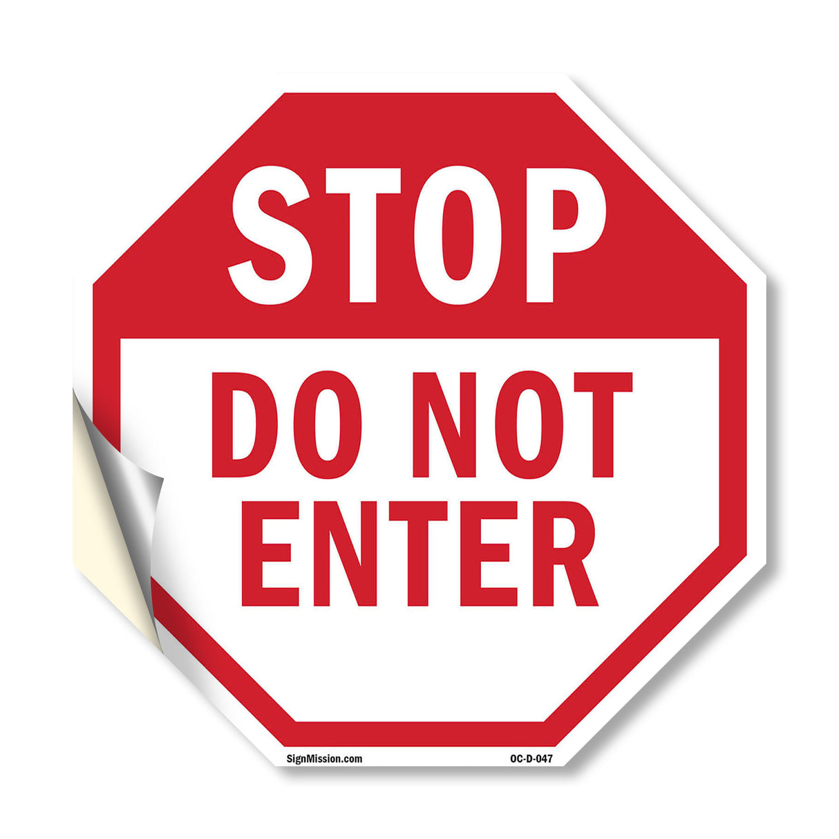 Stop Do Not Enter