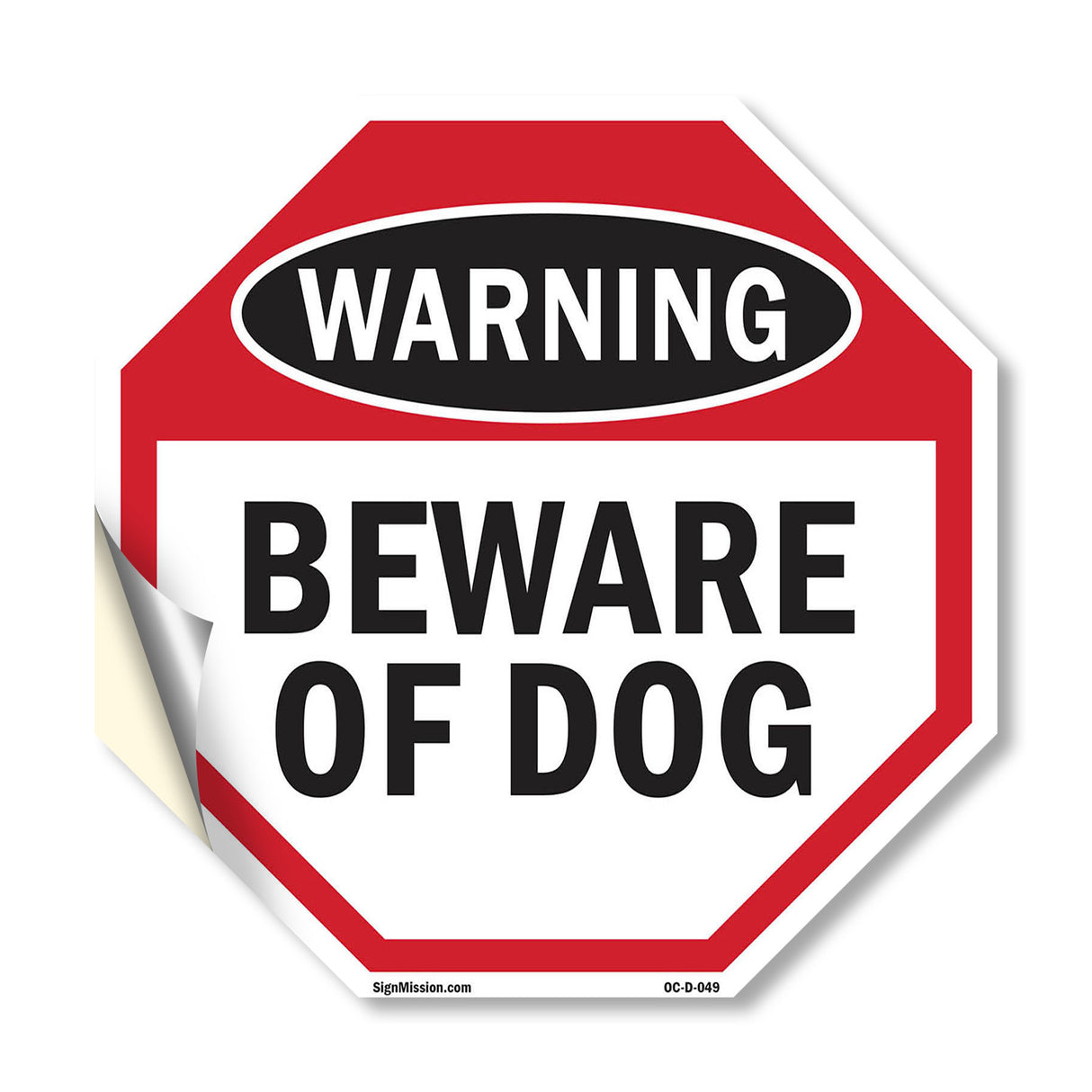 Warning Beware of Dog