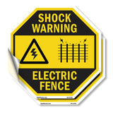 Shock Warning Electric Fence
