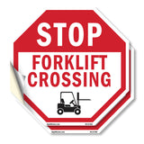 Stop Forklift Crossing