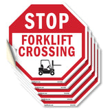Stop Forklift Crossing