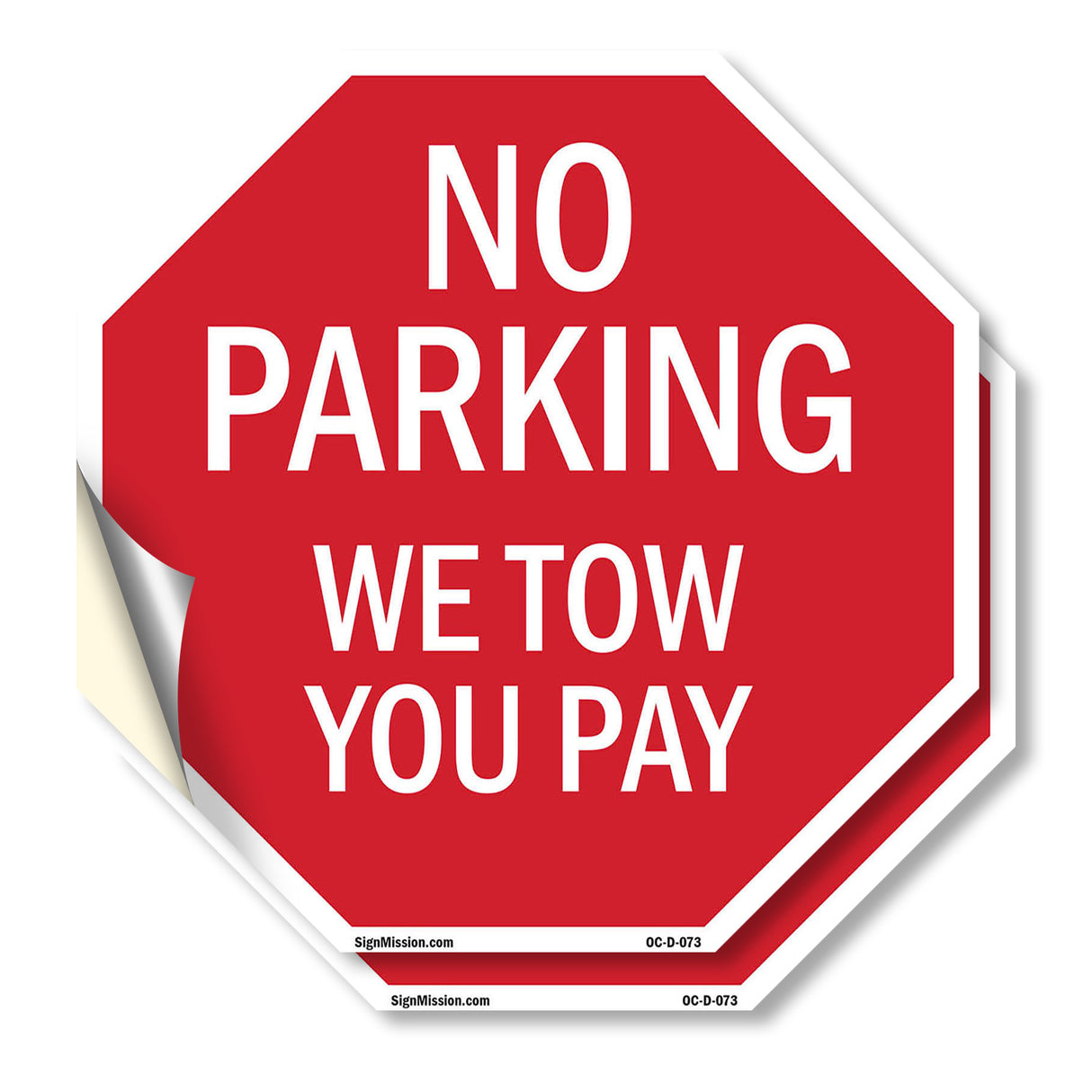 No Parking We Tow You Pay