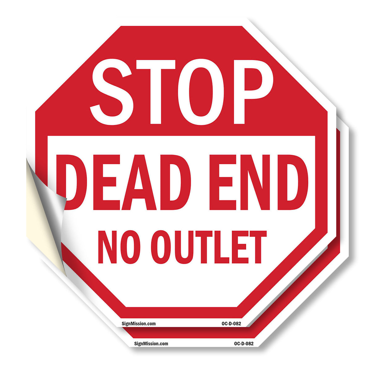 Stop Dead End No Outlet