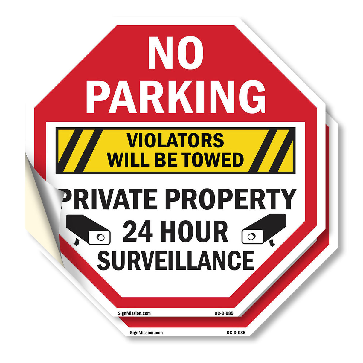 No Parking Violators Will Be Towed Private Property24 Hour Surveillance