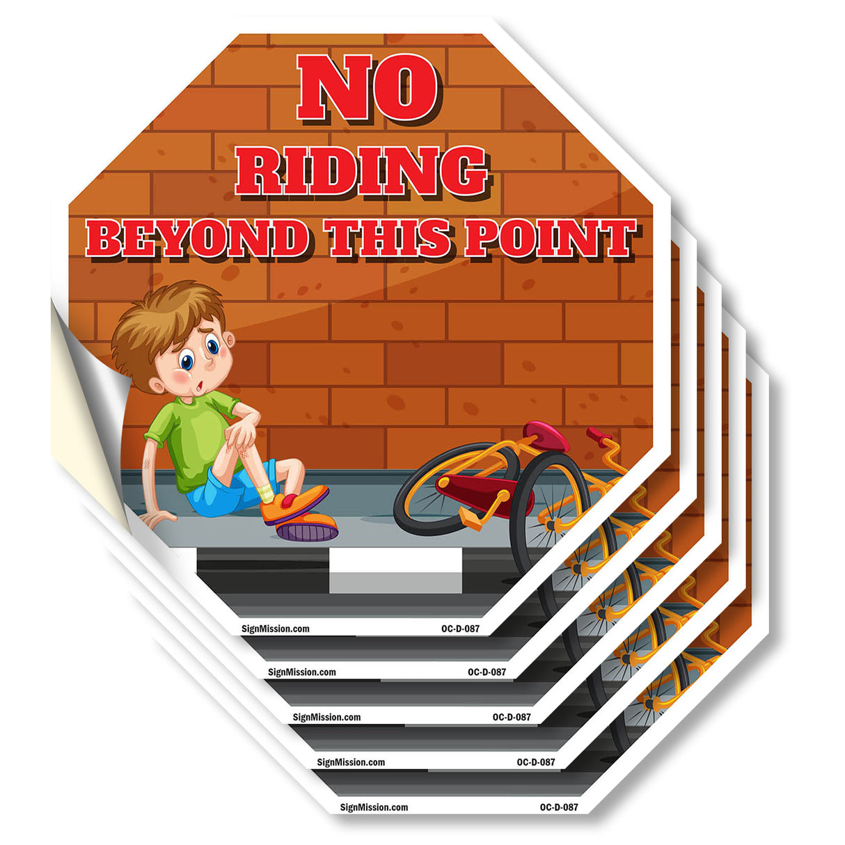 No Riding Beyond This Point