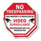 No Trespassing This Property Is Protected by Video Surveillance Trespassers Will Be Prosecuted