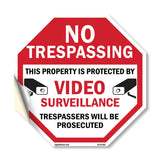 No Trespassing This Property Is Protected by Video Surveillance Trespassers Will Be Prosecuted