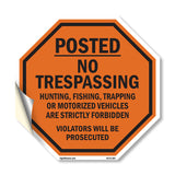 Posted No Trespassing Hunting