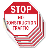Stop No Construction Traffic