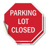 Parking Lot Closed