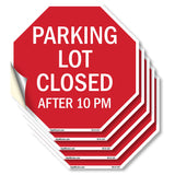 Parking Lot Closed After 10 Pm