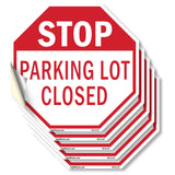 Stop Parking Lot Closed