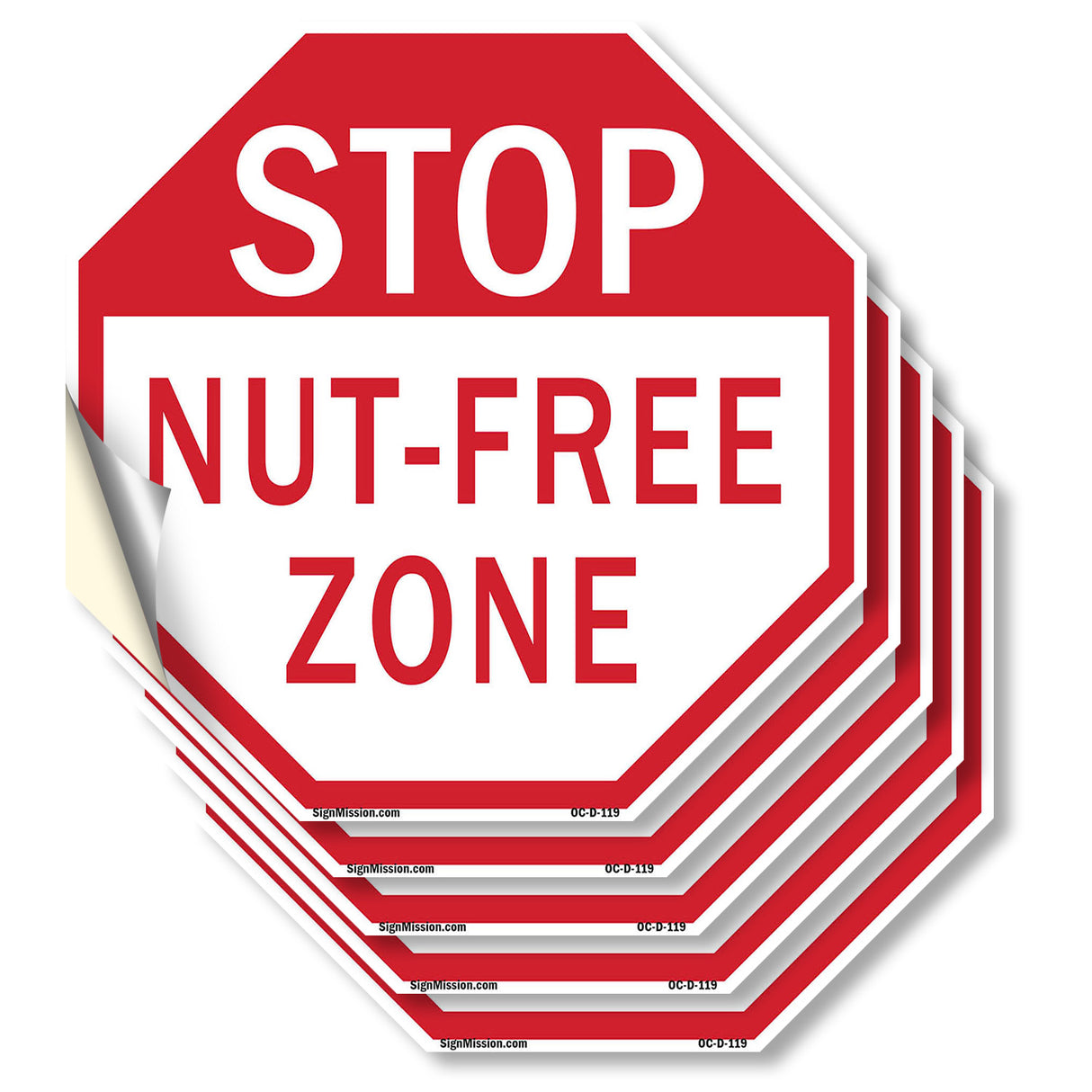 Stop Nut-free Zone