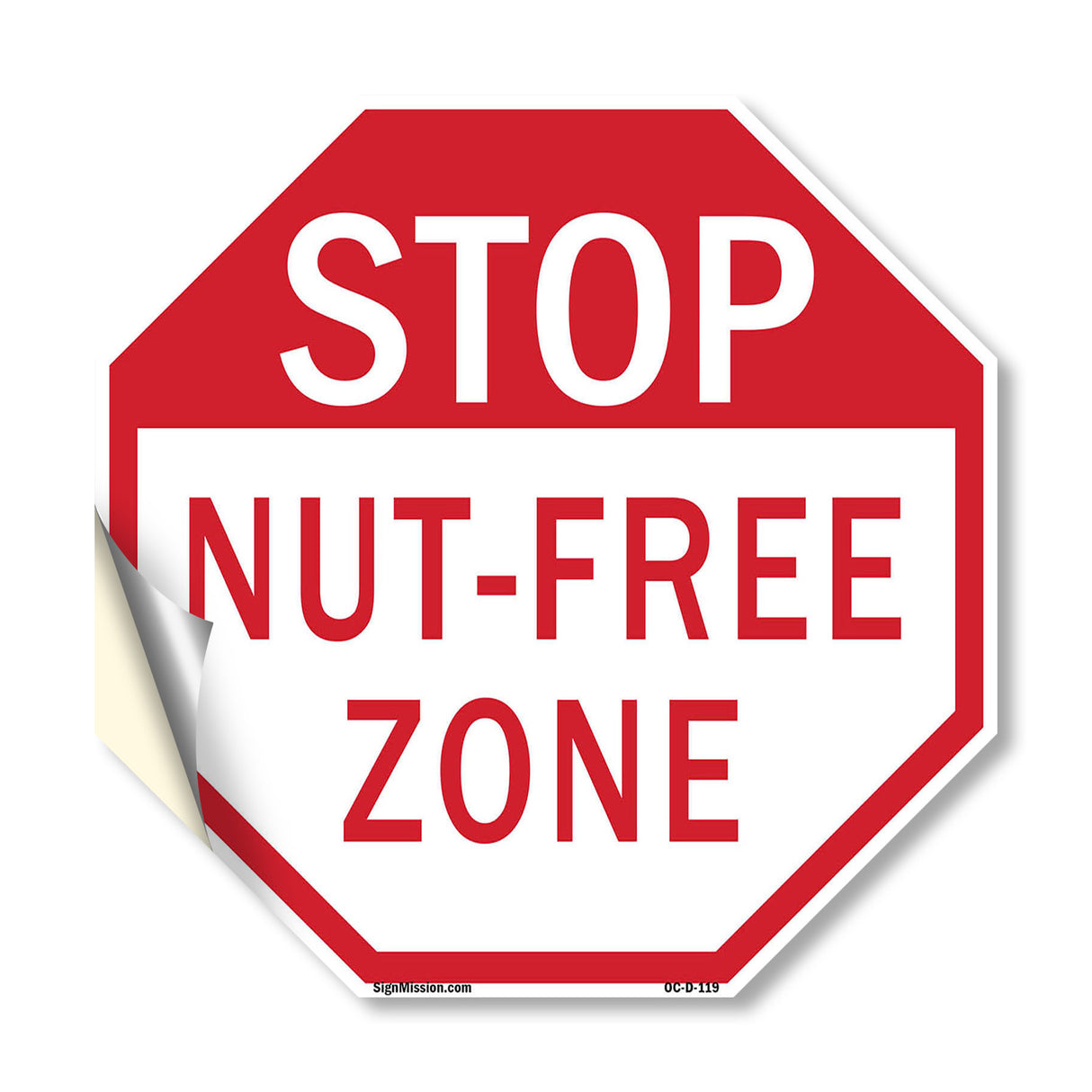 Stop Nut-free Zone