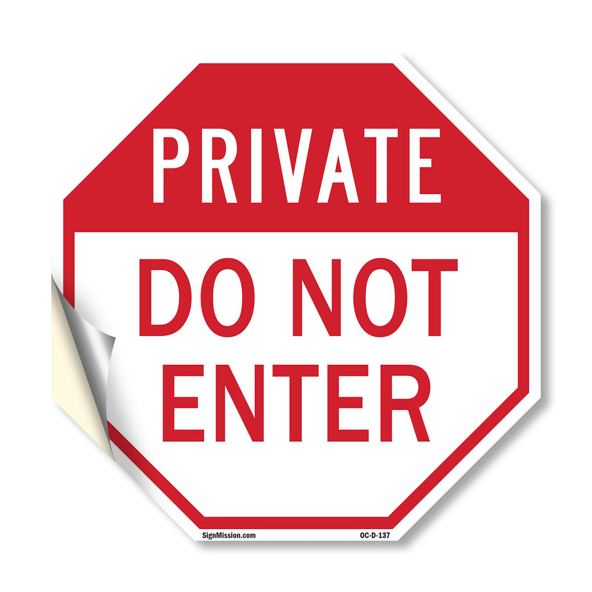 Private Do Not Enter